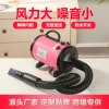 Pet hair dryer, dog hair dryer, high power, low noise, large dog, golden Retriever, Teddy dog hair drying box details Picture